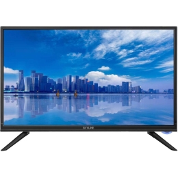 24" Телевизор SKYLINE 24YST5970 чёрный 1366x768, HD READY, 50 Гц Wi-Fi Smart TV