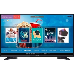 50" Телевизор ASANO 50LF7010T черный 1920x1080, Full HD, 60 Гц, Wi-Fi, SMART TV, DVB-T2, DVB-C, HDMI, USB Android