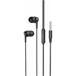 Наушники Hoco M99 (Black) AUX разъём с МК без рег.громкости длина 1.2м