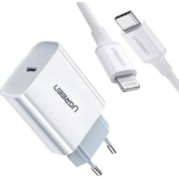 СЗУ UGREEN CD137(50698) 20W+USB-C PD Fact Charge белый