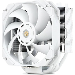 Кулер Thermalright TA 120 EX Mini White (TA120-EX-Mini-WH) Soc-AM5/AM4/1151/1200/2066/2011/1700 4-pin 29.6dB Al+Cu 460gr Ret