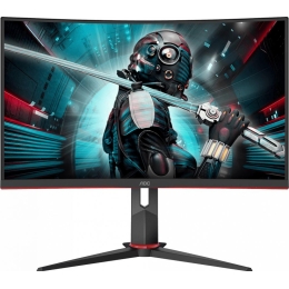 Монитор AOC Gaming CQ27G2U черный/красный