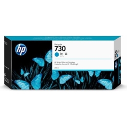 Картридж струйный HP 730 P2V68A голубой (400мл) для HP DJ T1700