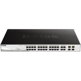 Коммутатор D-Link DGS-1210-28P/F5A 24x1000Base-T, 4хCombo 1000Base-T/SFP