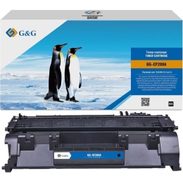 Картридж лазерный GG GG-CF280A черный 2700стр для HP LJ P2035/P2055d/Pro 400 M401/MFP M425 Canon