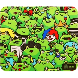 Коврик для мыши Cactus Frogs 300x250x3мм (CS-MP-D09M)