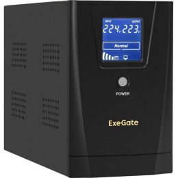 ИБП ExeGate EX292633RUS SpecialPro Smart LLB-2200.LCD.AVR.1SH.2C13.RJ.USB