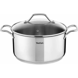 Кастрюля Tefal B8644674 d=24см (без крышки) серебристый (2100125815)