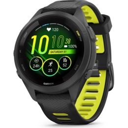 Smart-часы Garmin Forerunner 265S, 27.5мм, 1.1" 010-02810-13 черный/желтый/черный