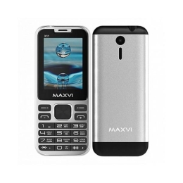 Мобильный телефон MAXVI X10i Metallic Silver