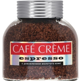 Кофе растворимый Cafe Creme Еspresso БАНКА 100 г (4607141333767)