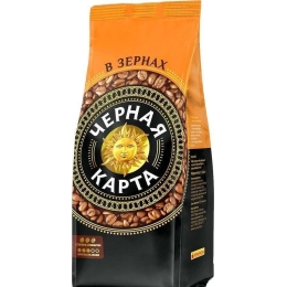 Кофе в зернах Черная Карта 1 кг (4602216001213)