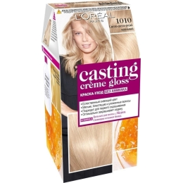 Краска-уход для волос L'Oreal Paris Casting Creme Gloss оттенок 1010 Светло светло русо пепельный (3600521831762)