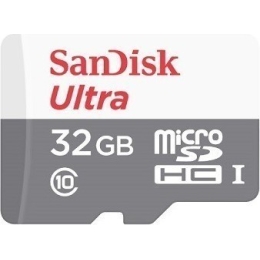 Карта памяти microSDHC 32 ГБ SanDisk Ultra (SDSQUNR-032G-GN3MN)