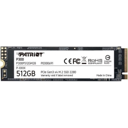 SSD-накопитель M.2 NVMe 512Гб Patriot P300 (P300P512GM28)