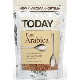 Кофе растворимый Today Pure Arabica 150 г (5060300570073)