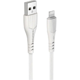 Дата-кабель USB 3.0A для Type-C Borofone BX37 TPE 1м (White)