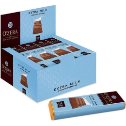 Шоколадный батончик O`Zera Extra milk, 42 г (4690329008151)