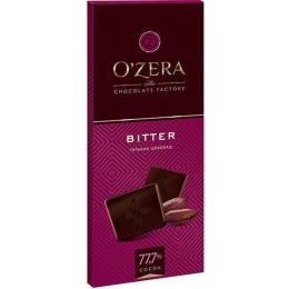 Шоколад O`Zera Bitter 77,7% 90 г (4600452021101)