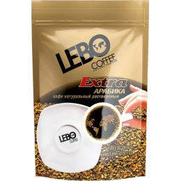 Кофе растворимый Lebo Extra 100 г (4602076000043)