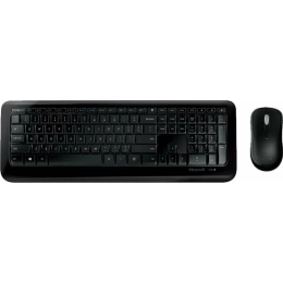 Клавиатура + мышь Microsoft 850 клав:черный мышь:черный USB беспроводная Multimedia PY9-00012
