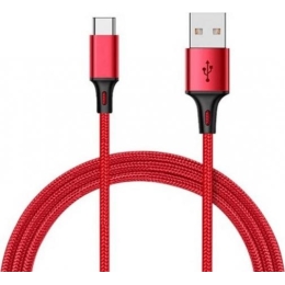 Кабель XIAOMI Mi Type-C Braided Cable (1m) (Red) (SJV4110GL)