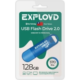 USB флэш-накопитель EXPLOYD EX-128GB-570 синий