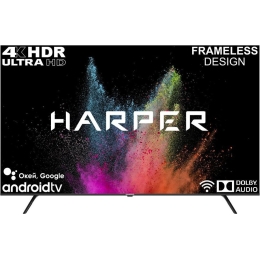 Телевизор Harper 50U770TS 50&quot;, 4K, Smart TV, черный