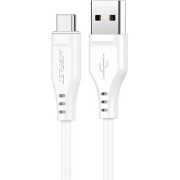 Кабель Type-C ACEFAST C3-04 TPE charging data cable для подзарядки. Цвет: White