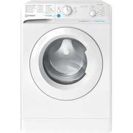 Узкая стиральная машина Indesit BWSB 61051 WWV, с паром