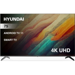 Телевизор 75" Hyundai H-LED75BU7006, Smart, 4K