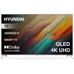 Телевизор 75" Hyundai H-LED75QBU7500, Smart, 4K