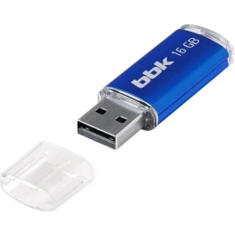 Флеш-накопитель BBK 016G-RCT синий, 16Гб, USB2.0
