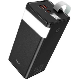 Внешний АКБ Hoco J86A 50000mAh 2USB 3.0A 22.5W Li-pol (Black)