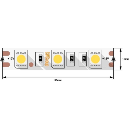 Светодиодная лента SWG SWG560-12-14.4-W-M 007265