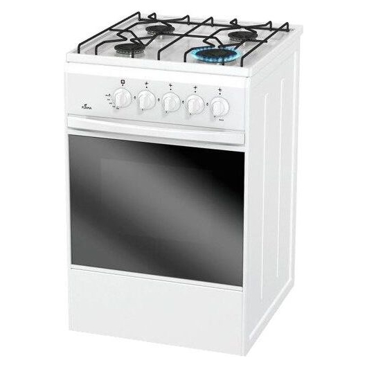 Плита Газовая Flama RG 24027 W белый реш.эмаль