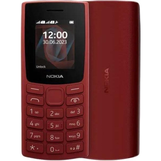 Мобильный телефон NOKIA 105 Dual SIM (red) TA-1557