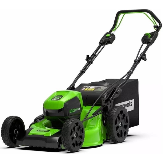 Газонокосилка аккумуляторная GREENWORKS GD60LM46SPK4 (2502907UB), 46см, самоходная, 4Ач