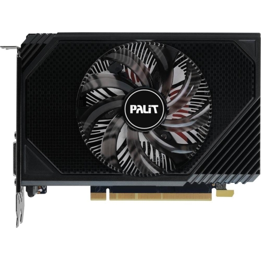 Видеокарта Palit RTX3050 Stormx OC (NE63050S18JE-1070F) Nvidia GeForce RTX 3050 PCI-E 4.0 6Gb 96bit GDDR6 1042/14000 DVIx1 HDMIx1 DPx1 HDCP Ret