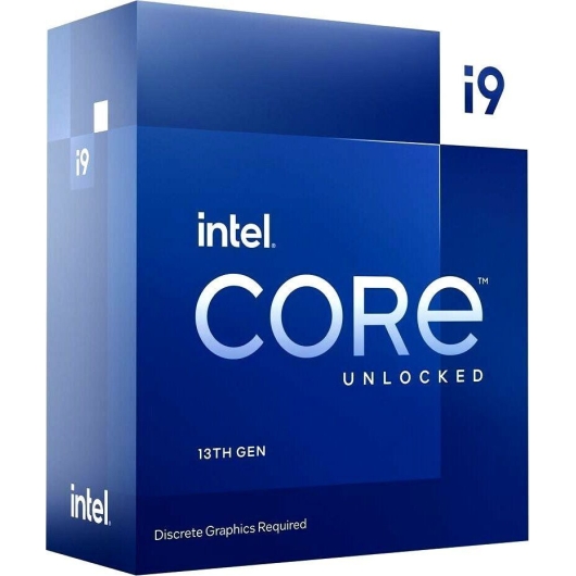 Процессор Intel Core i9-13900KF (BX8071513900KF) Box (Raptor Lake, Intel 7, C24(16EC/8PC)/T32, Efficient-core Base 2.20GHz(EC))