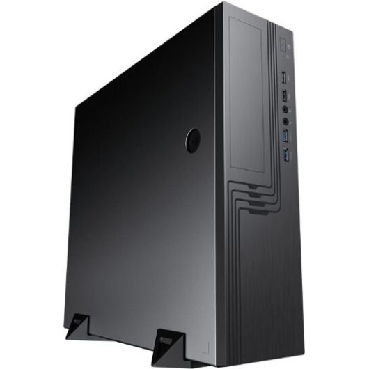 Корпус POWERMAN EL555BK/6143524 DESKTOP MATX 300W