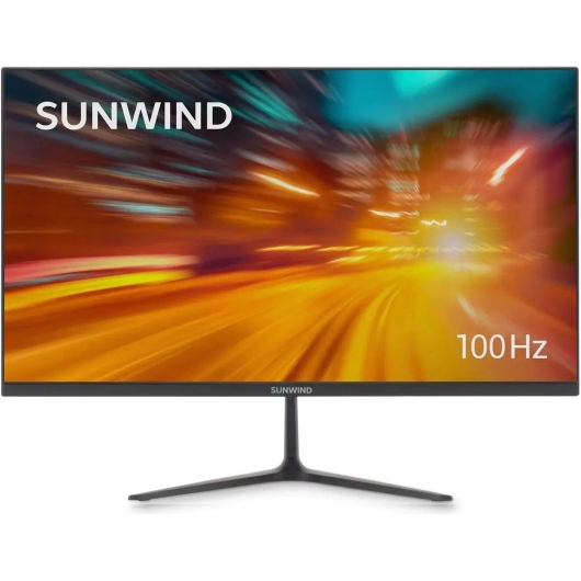 Монитор SunWind SM-22FV222 (SM22VB01) 21.5", черный