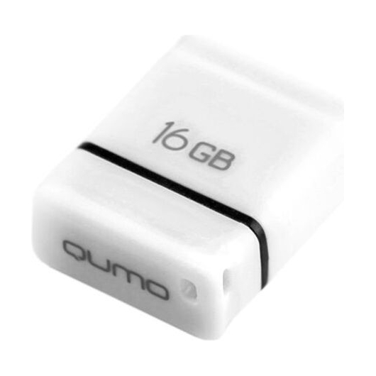 USB-флешка Qumo 16GB NANO QM16GUD-NANO-W White