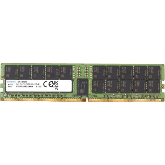 ОЗУ Samsung M321R8GA0PB0-CWM DDR5 64GB 5600MHz OEM PC5-44800 CL40 DIMM ECC 288-pin 1.1В dual rank OEM