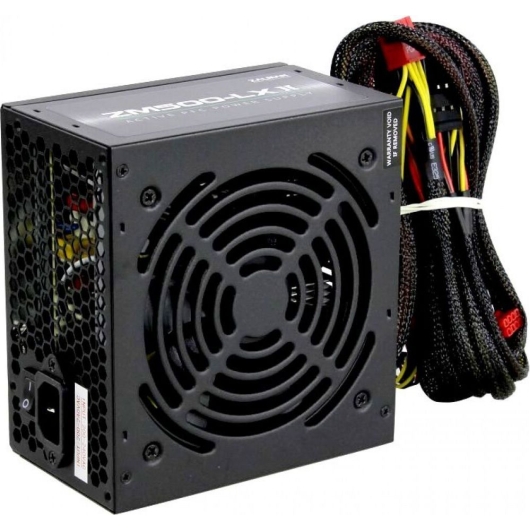 Блок питания Zalman 500W ZM500-LXII ATX, 24+8 pin, 120mm fan, 7xSATA