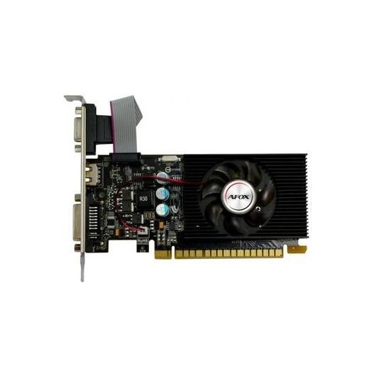 Видеокарта AFOX AF220-1024D3L2 Geforce GT220 1GB DDR3 128Bit DVI HDMI VGA LP Single Fan