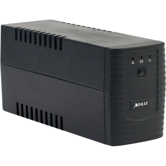 ИБП Бастион SKAT-UPS 800/400 black (линейно-интерактивный, 800VA, 480W, 1xEURO, 1xC13, RJ-11, USB) (SKAT-UPS 800/400)