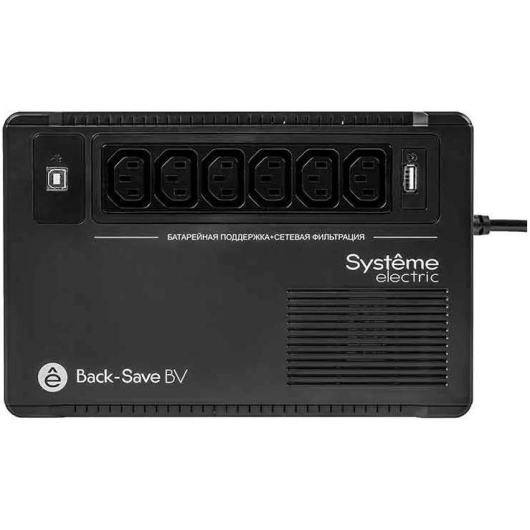 ИБП Systeme Electriс BV BVSE600I 360Вт 600ВА черный