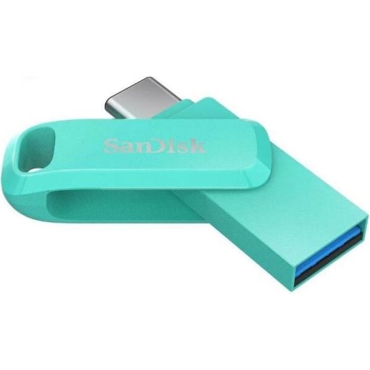 USB-флешка SanDisk Ultra Dual Drive Go (SDDDC3-128G-G46G) 128GB USB 3.1 - USB Type-C Blue