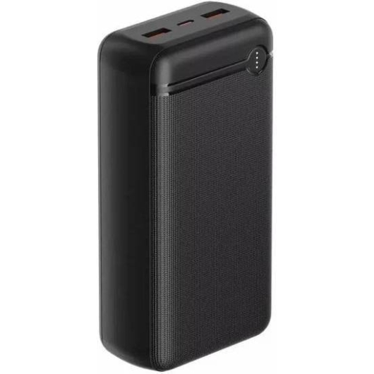 Внешний АКБ Olmio P-30, 30000mAh, 20W, черный